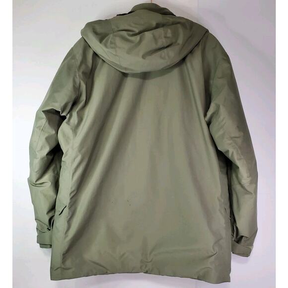 Arc'Teryx Khuno Parka Jacket Goretex Coreloft Green Large Windstopper - Picture 3 of 16